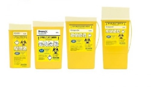 Les collecteurs Mini-collecteurs portables de déchets infectieux de 0.2 à 0.6 litre Parapharm