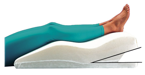 coussin releve jambe