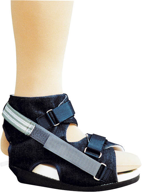 chaussure de décharge du talon