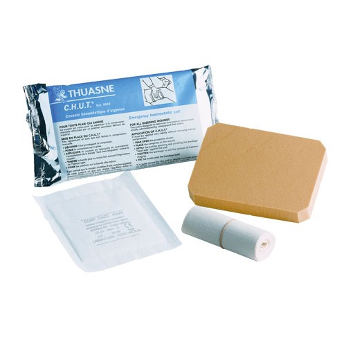 Première urgence Coussin hémostatique CHUT Parapharm