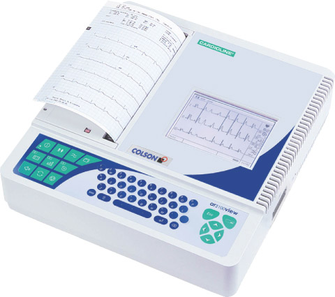Electrocardiographe Electrocardiographe ar 2100 vieuw Parapharm