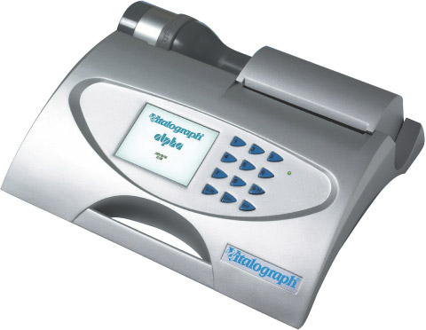 Spiromètre et doppler Spriromètre analyseur Parapharm