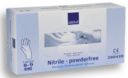 Les gants et doigtiers Gant d'examen Nitrile non poudré bleu Parapharm