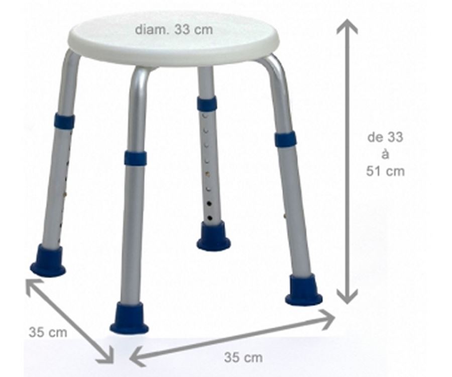 La douche Tabouret de douche JINNY Parapharm