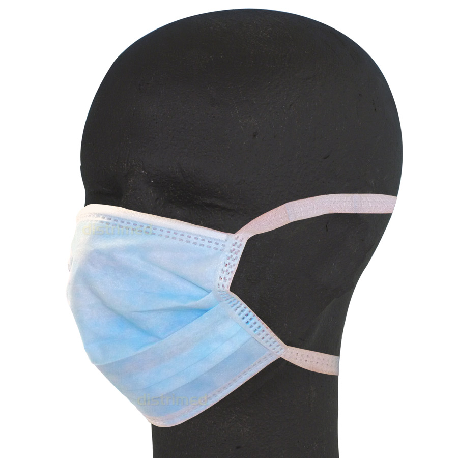 Protection et essuyage Masque de chirurgie très haute filtration à lanières Parapharm