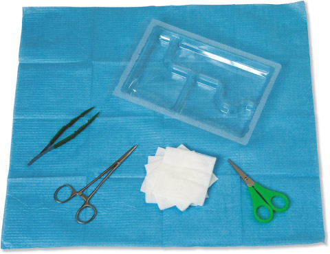 Champs de soins et sets d'intervention Set de suture Parapharm