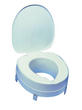 rehausse wc avec couvercle et pattes de fixation