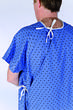 Les vêtements Chemise de malade, lien au dos Parapharm
